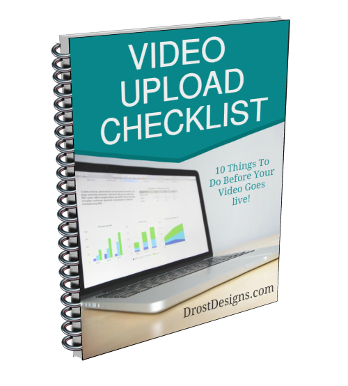 Video upload checklist